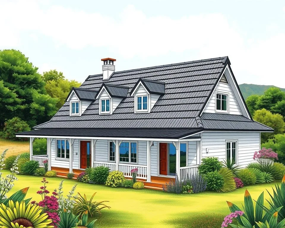 Hip roofs configuration